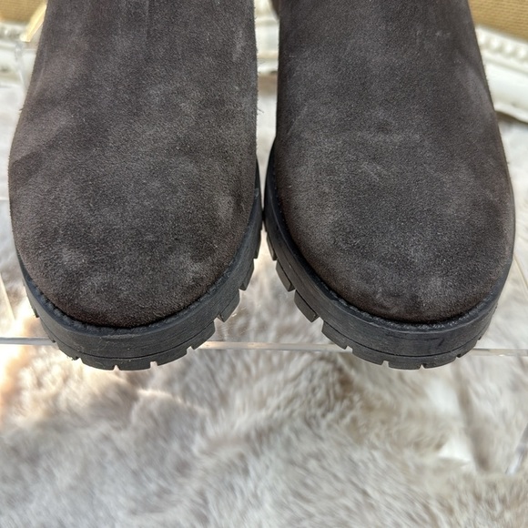 Joie | Brown Suede Chelsea Ankle Booties, Size 8 - Picture 4 of 13